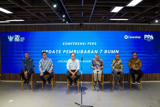 Konferensi Pers Update Pembubaran 7 BUMN